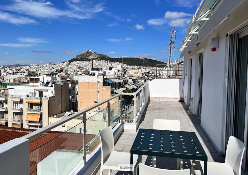 Апартаменты Pratinou Penthouse Афины Экстерьер фото